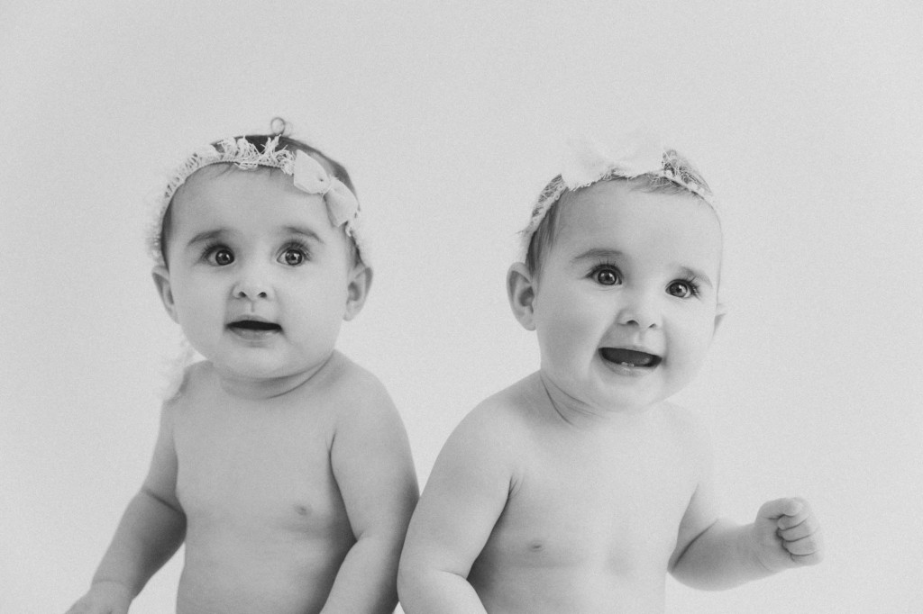 The Twins :: 9 months old